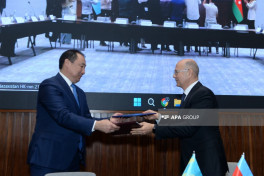 Azərbaycan və Qazaxıstan Hökumətlərarası Komissiyanın iclası çərçivəsində Protokol imzalanıb - YENİLƏNİB 