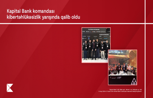 Kapital Bank-ın İT komandası ölkənin ən güclü mütəxəssisləri sırasında