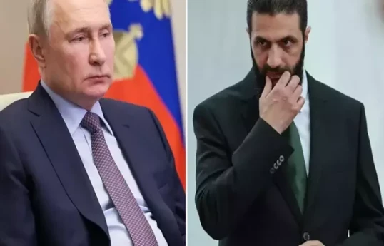 Vladimir Putin, Əhməd əl-Şaraa
