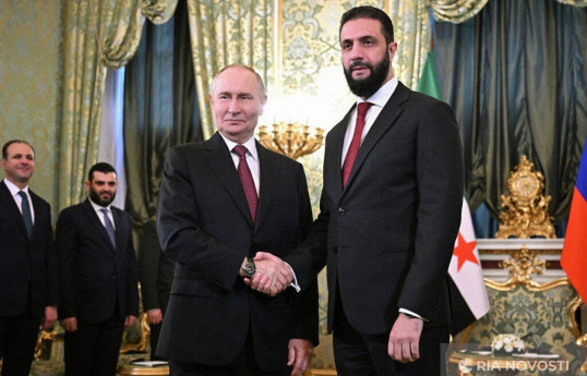 Putin, Əhməd əl-Şaraa