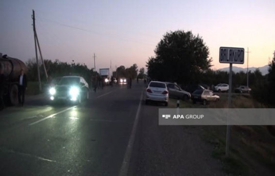 Goranboyda avtomobil piyadanı vuraraq aşıb