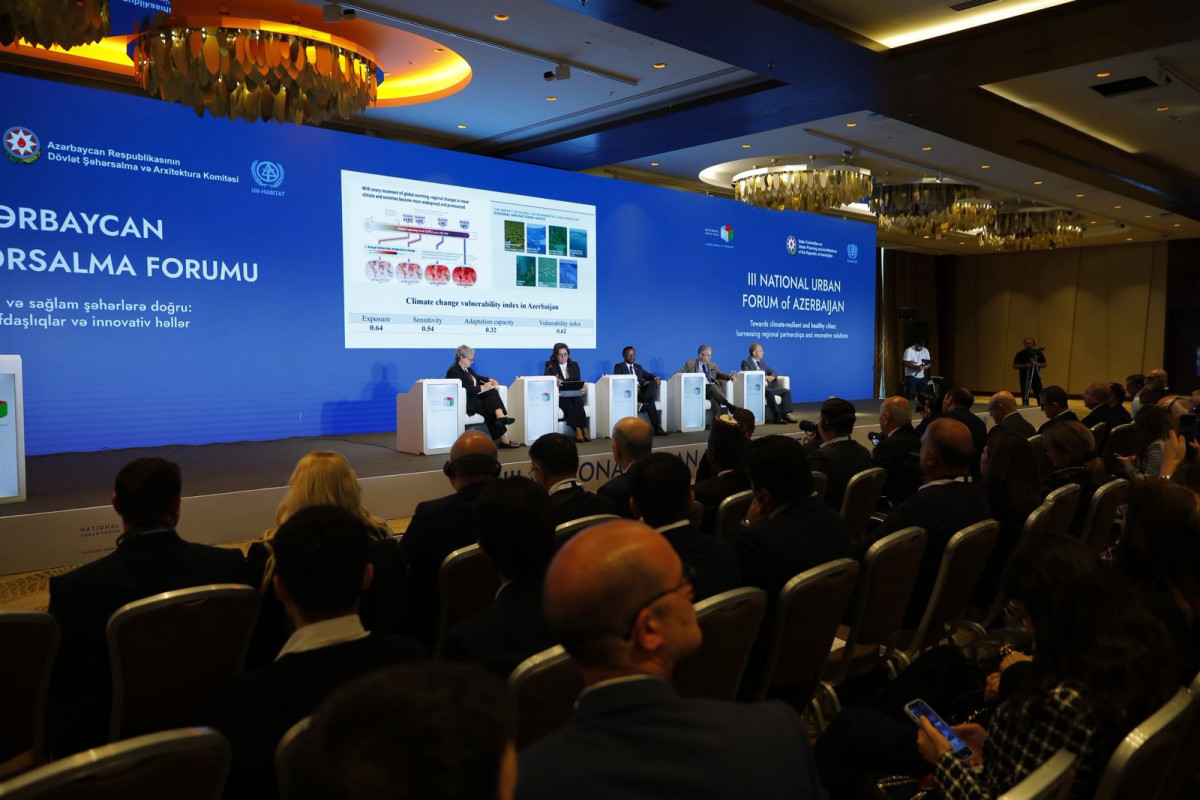 III Azərbaycan Milli Şəhərsalma Forumu öz işini yekunlaşdırıb - FOTO 