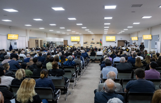 Məhkəmədə Ermənistan vətəndaşlarının Azərbaycanın suverenliyi əleyhinə çağırışları tədqiq olunub