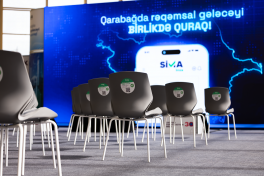 “AzInTelecom”un dəstəyi ilə “Qarabağı yenidənqurma” sərgisi keçirilib