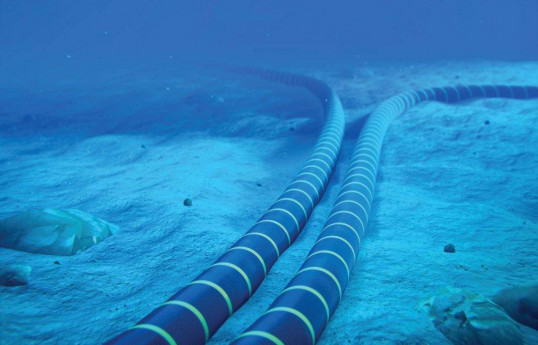 Qazaxıstanla Azərbaycan arasında sualtı fiber-optik rabitə xətlərinin çəkilməsi gələn ilin sonuna başa çatdırılacaq