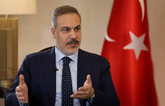 Türkiyənin Xarici İşlər naziri Hakan Fidan