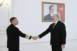 Prezident İlham Əliyev ABŞ Mərkəzi Komandanlığının komandanını qəbul edib