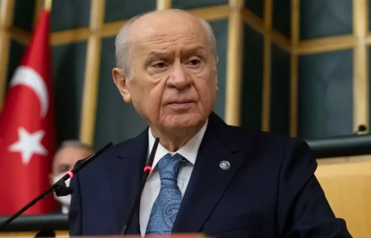 Türkiyənin Milliyyətçi Hərəkat Partiyasının (MHP) sədri Devlet Bahçeli