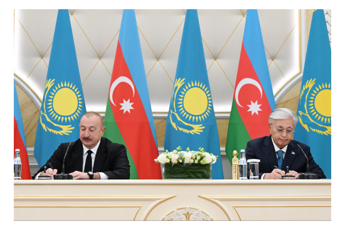 Prezident İlham Əliyev, Prezident Kasım-Jomart Tokayev