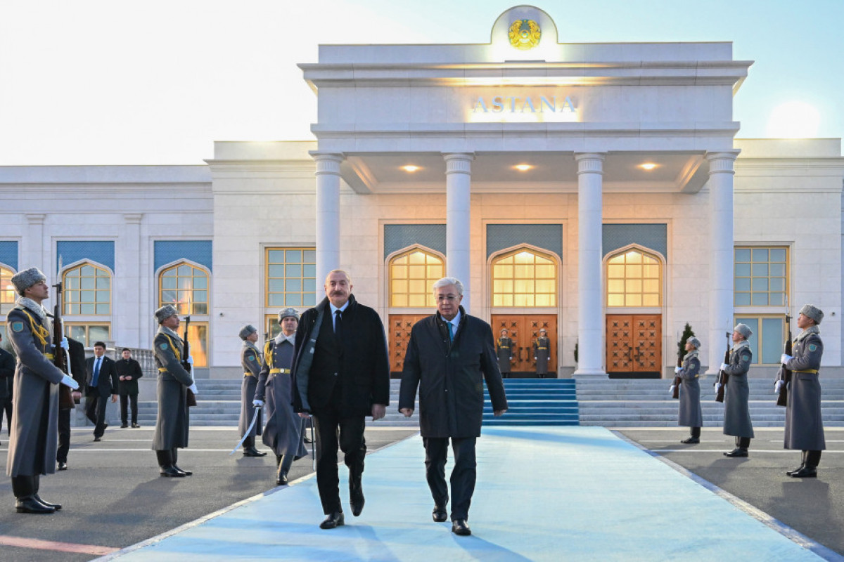 Prezident İlham Əliyev, Qazaxıstan Prezidenti Kasım-Jomart Tokayev