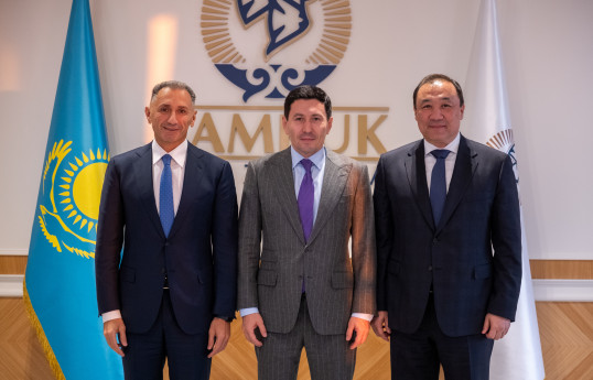 "Samruk-Kazyna” ilə AZCON arasında tərəfdaşlıq imkanları müzakirə edilib