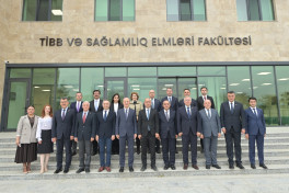 YÖK sədri Qarabağ Universitetini ziyarət edib