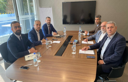 Fərid Şəfiyev İstanbulda Aleksandr İskəndəryanla görüşüb