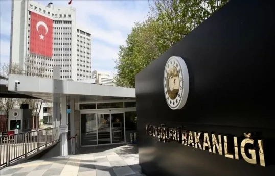 Türkiyə XİN: İsrailin ilhaq addımı beynəlxalq hüququ pozur