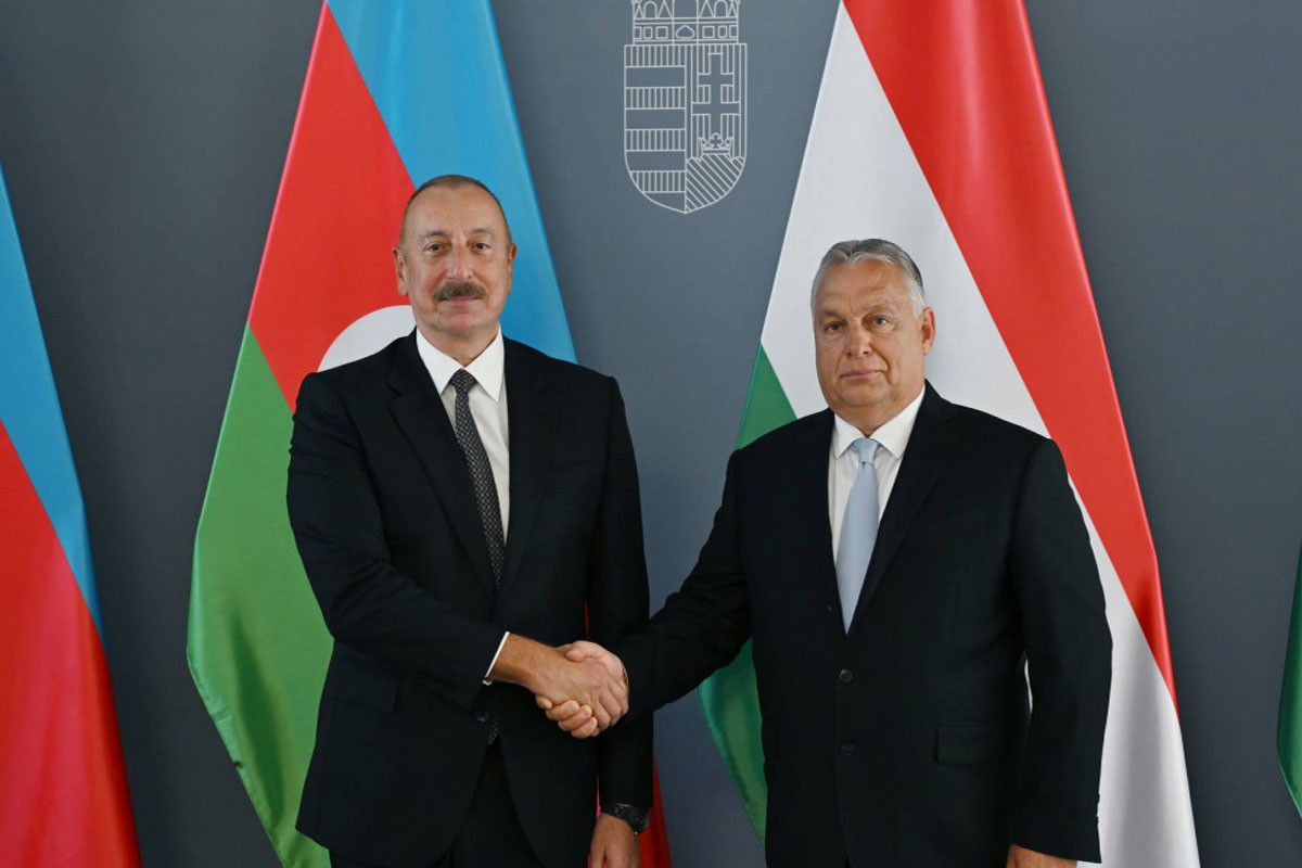 Prezident İlham Əliyev və Macarıstanın Baş naziri Viktor Orban