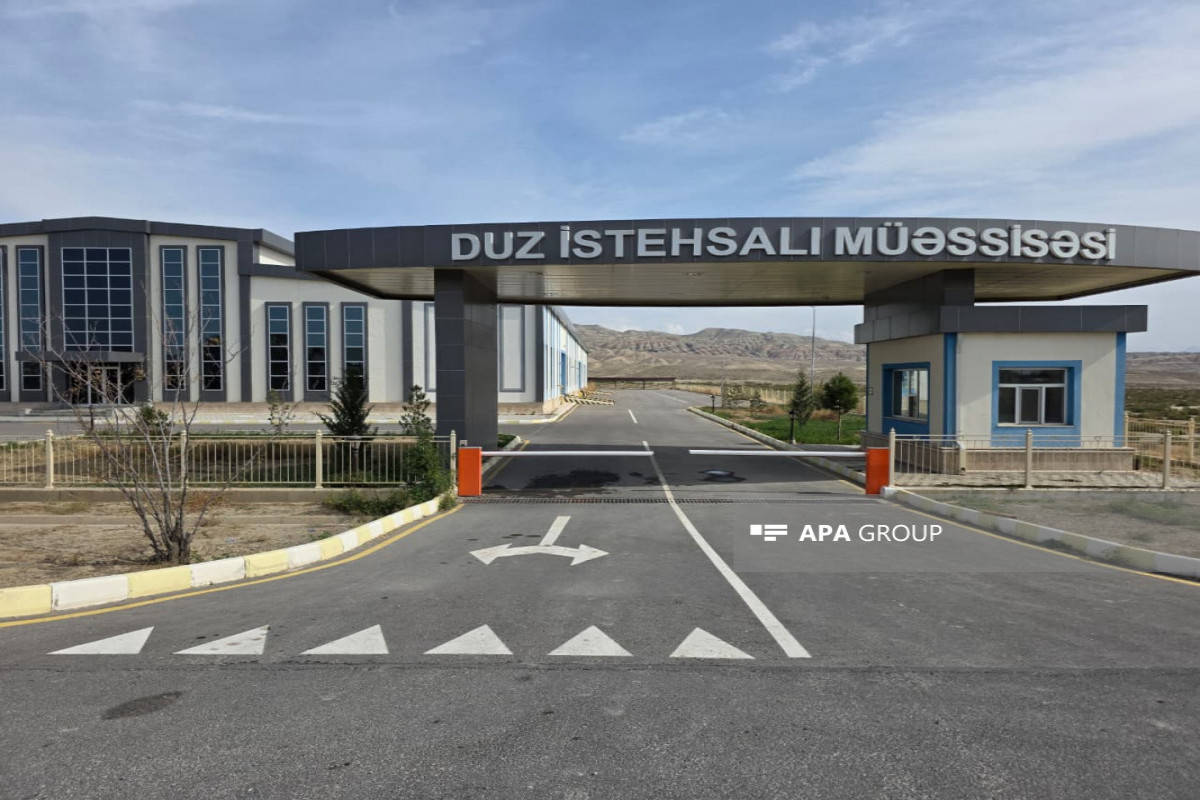 Naxçıvanda duz istehsalı dayandırılıb - FOTO 