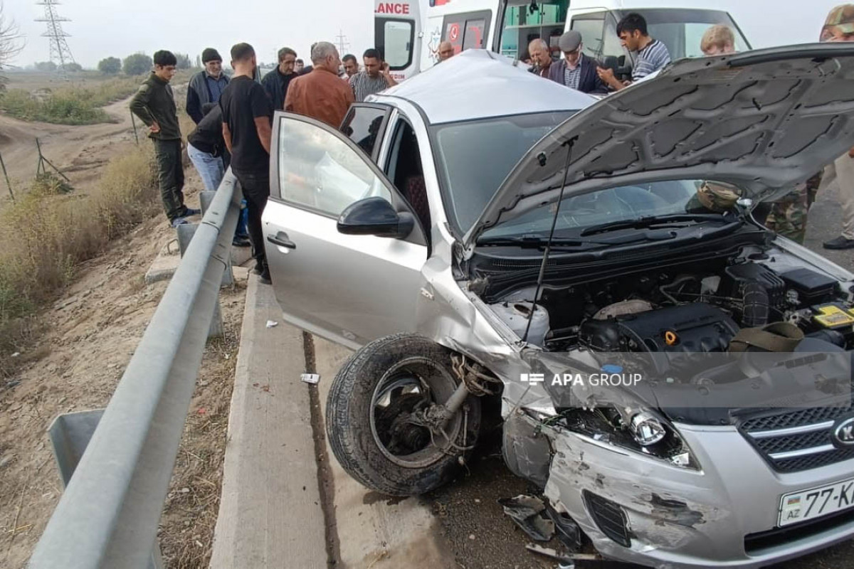 Bakı-Astara yolunda qəza baş verib, 5 nəfər xəsarət alıb - FOTOLENT  - VİDEO  - YENİLƏNİB 