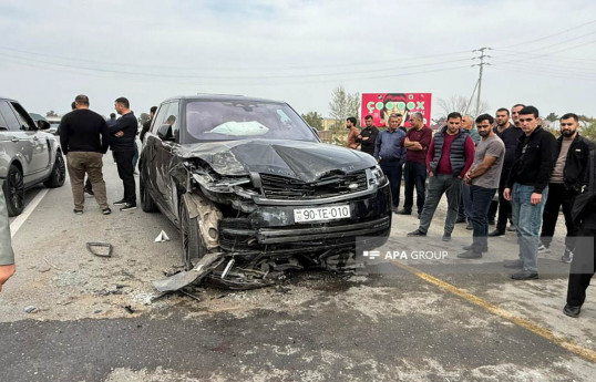 Zərdabda yol qəzası olub, ölən var - FOTOLENT  - YENİLƏNİB 