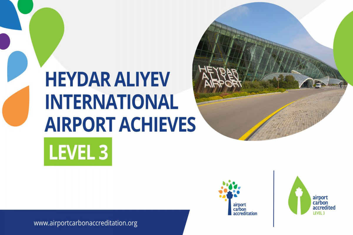 Heydər Əliyev Beynəlxalq Hava Limanı “ACI”nin sertifikatını alıb