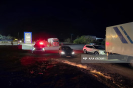 Naxçıvanda yük maşını ilə minik avtomobili toqquşub, ölən var - FOTO 