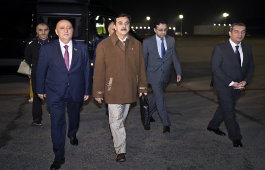 Pakistan Senatının sədri Azərbaycana gəlib