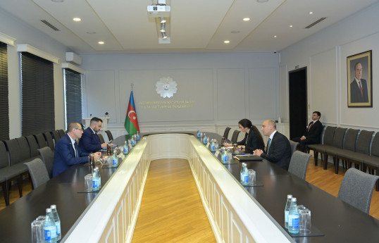 Emin Əmrullayev İsrail səfiri ilə görüşüb