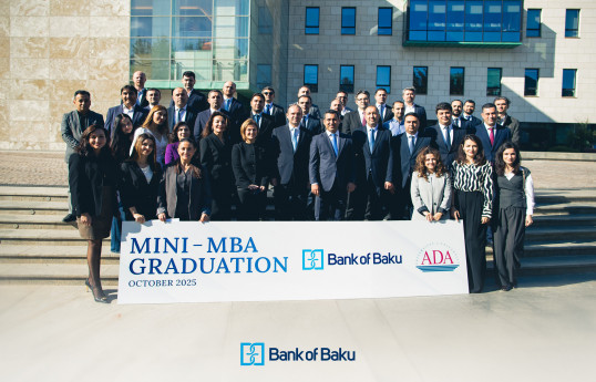 ADA Universiteti və Bank of Baku “Mini-MBA” proqramı uğurla yekunlaşıb
