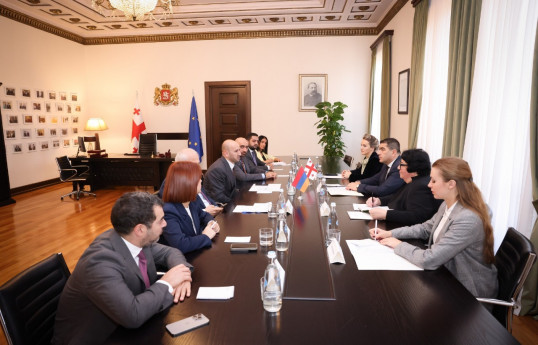 Papuaşvili: Cənubi Qafqazda regional inkişaf üçün yaxşı imkan yaranıb