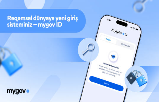 “Digital.login” platforması  “mygov” tətbiqinə inteqrasiya olunub