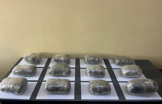 İrandan 64 kq narkotikin Azərbaycana keçirilməsinin qarşısı alınıb - FOTO 