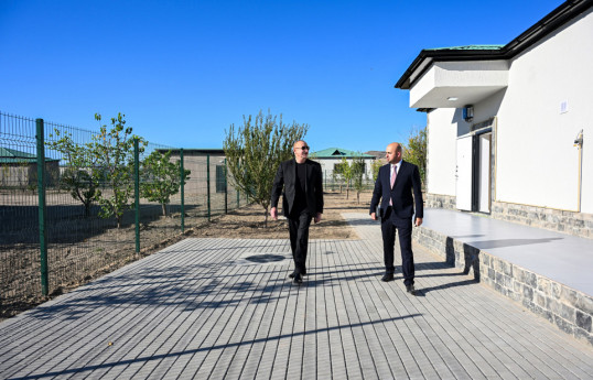 Prezident Zəngilanın Ağalı kəndinin 2-ci mərhələsinin və Məmmədbəyli kəndinin açılışlarında iştirak edib - FOTO 