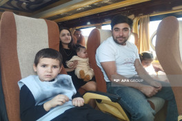 Xocalının Ballıca, Təzəbinə və Badara kəndlərinə növbəti köç yola salınıb - FOTO 