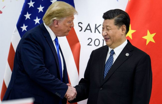 ABŞ Prezidenti Donald Tramp  -  Çin Sədri Si Cinpin