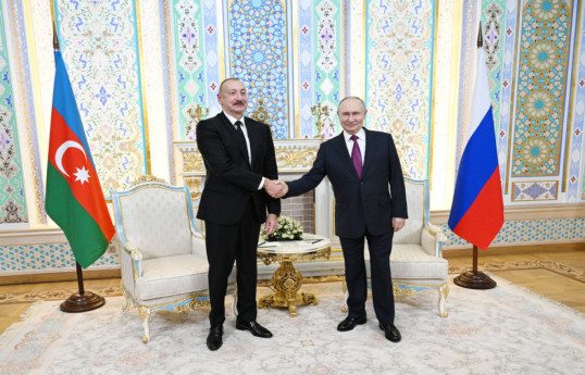 Prezident İlham Əliyev, Vladimir Putin