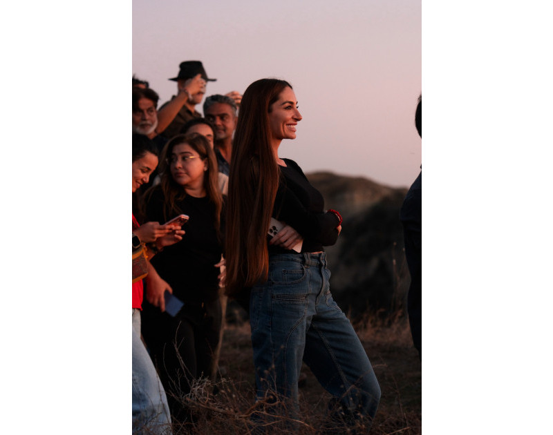 Leyla Əliyeva və Arzu Əliyeva Axar-Baxar Milli Parkının açılış mərasimində iştirak ediblər