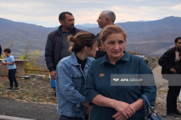 Növbəti köç karvanı Ağdərənin Həsənriz kəndinə çatıb- FOTO  - YENİLƏNİB 