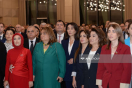 Bakıda Türkiyə Cümhuriyyətinin yaranmasının 102-ci ildönümünə həsr olunmuş təntənəli mərasim keçirilir - FOTO 