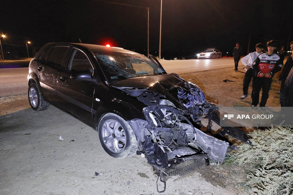 Şirvanda ağır yol qəzası: 1 nəfər ölüb, 2 nəfər yaralanıb - FOTO 