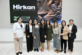 Leyla Əliyeva “Hirkan” sənədli filminin təqdimatında iştirak edib