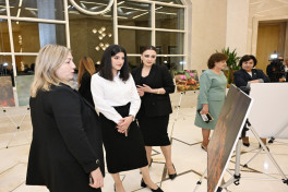 Leyla Əliyeva “Hirkan” sənədli filminin təqdimatında iştirak edib