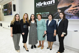 Leyla Əliyeva “Hirkan” sənədli filminin təqdimatında iştirak edib