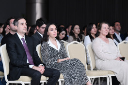 Leyla Əliyeva “Hirkan” sənədli filminin təqdimatında iştirak edib