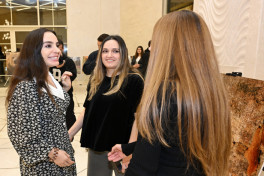 Leyla Əliyeva “Hirkan” sənədli filminin təqdimatında iştirak edib