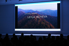 Leyla Əliyeva “Hirkan” sənədli filminin təqdimatında iştirak edib