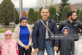 Növbəti köç karvanı Ağdərənin Vəngli kəndinə çatıb - YENİLƏNİB  - FOTO 