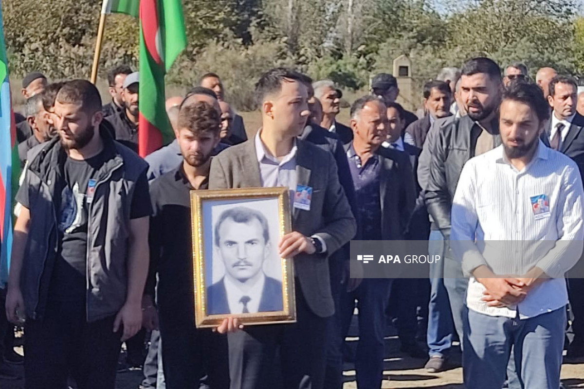 Teymur Allahverdiyevin nəşinin qalıqları Neftçalada dəfn olunub