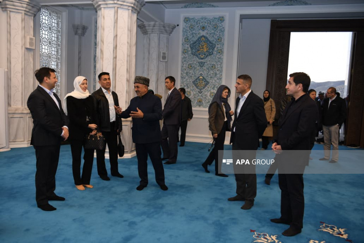 Diplomatik korpusun üzvləri Zəngilan şəhər məscidində olublar - FOTO  - VİDEO 