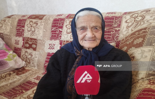 Xıdırlı kənd sakini Suğra Ağamirzəyeva
