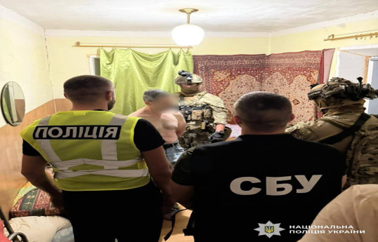 Ukraynada sabiq spikeri öldürməkdə şübhəli bilinən şəxs saxlanılıb - FOTO 