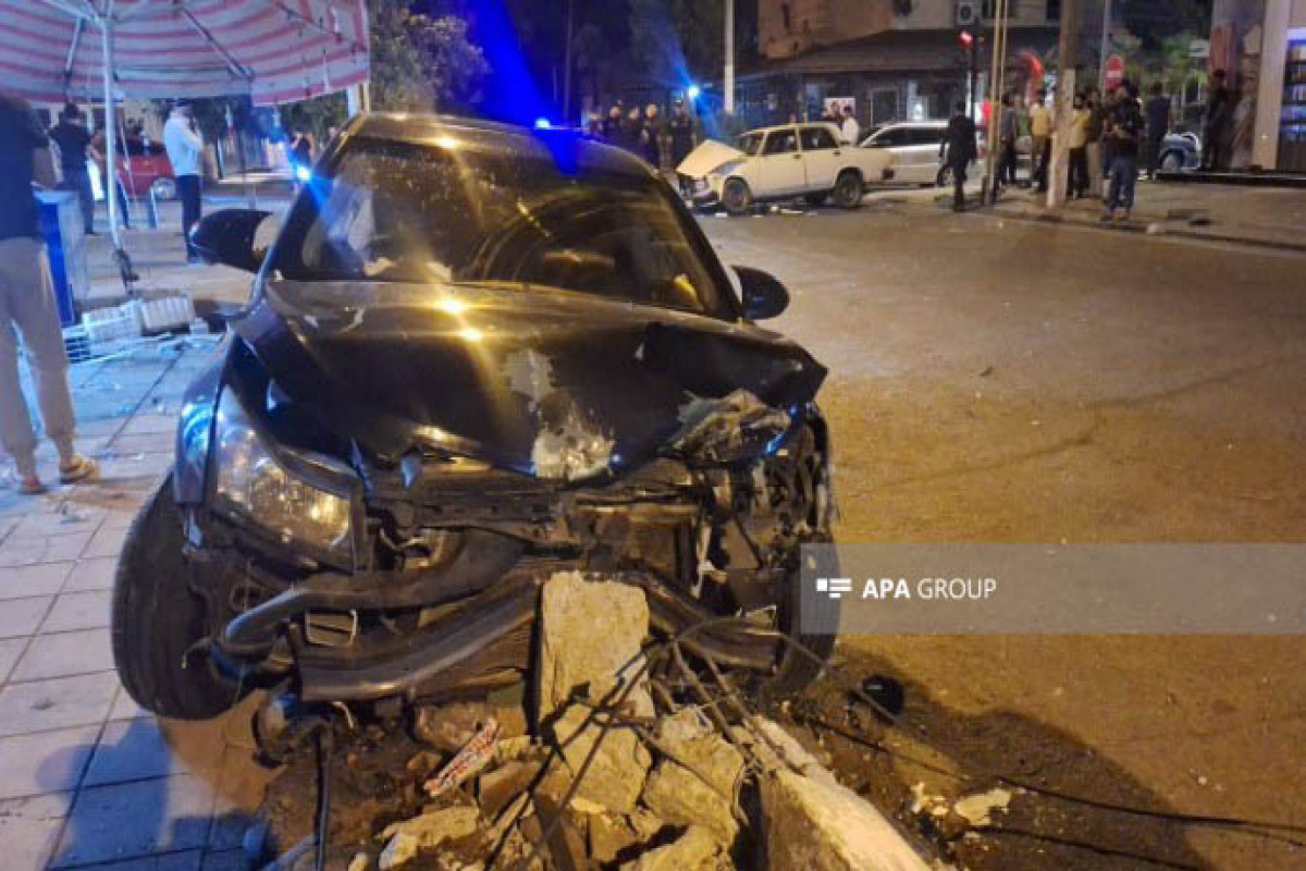 Lənkəranda baş verən qəzada 3 nəfər xəsarət alıb